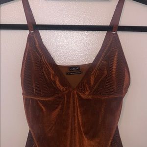UO Corduroy Body Suit- NEVER WORN